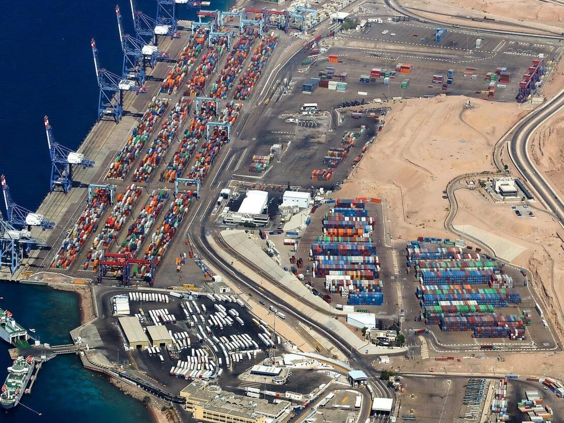 About 02 Aqaba Port And Container Yard Aerial Edited